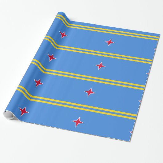 Papier Cadeau Aruba (Déroulé)
