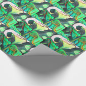 Papier Cadeau Arum Lily aquarelle peinture originale (Coin)