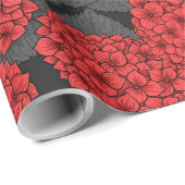 Papier Cadeau Arygdale rouge (Coin rond)