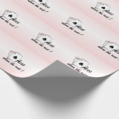 Papier Cadeau As au-dessus du reste rouge (Coin)