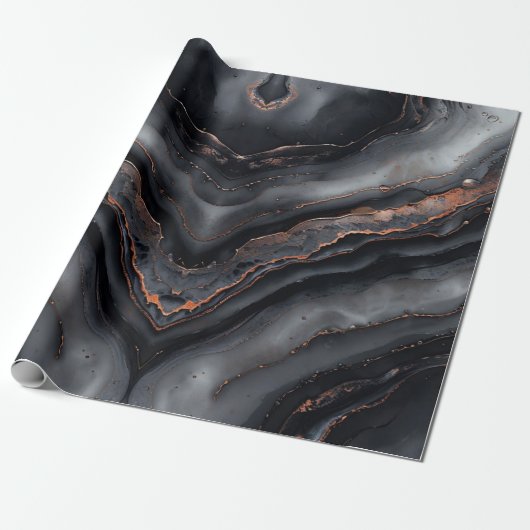 Papier Cadeau Ash & Ember (Déroulé)