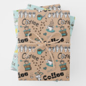Papier cadeau ASL café et thé (En situation)