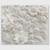 Papier Cadeau Aspect de tissu (Plat)