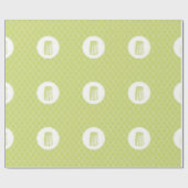 Papier Cadeau asperges vintages modernes (Plat)