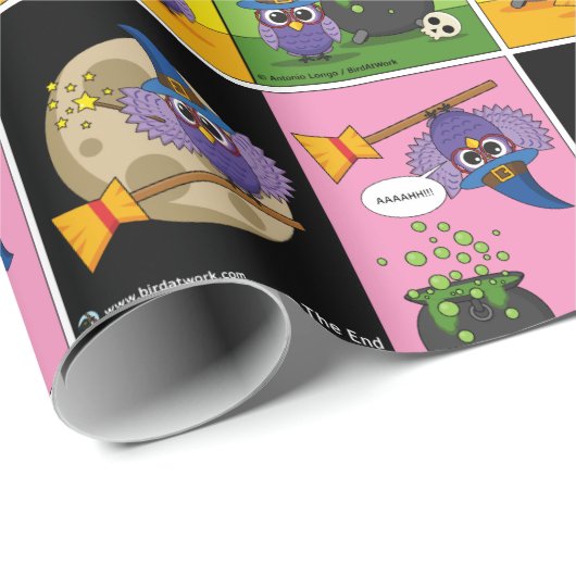 Papier Cadeau Assistant Apprentice - Nettoyage (Coin rond)