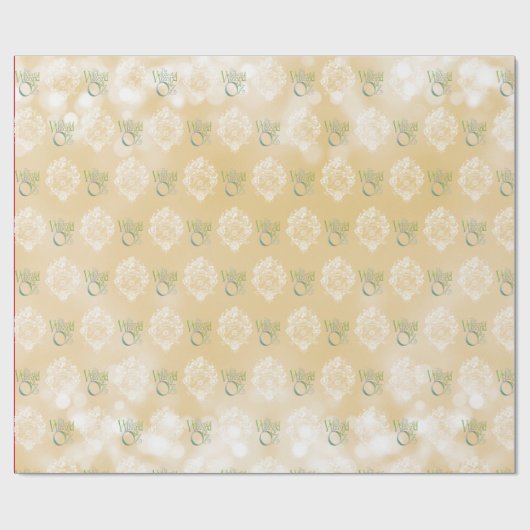 Papier Cadeau Assistant classique du papier d'enveloppement de N (Plat)