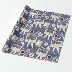 Papier Cadeau Assistant Ordinateur portable
