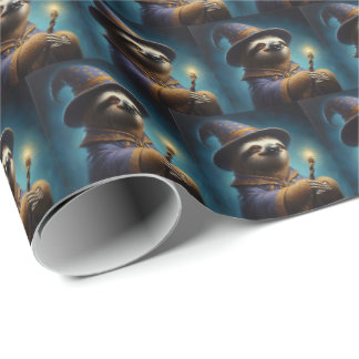 Papier Cadeau Assistant Sloth