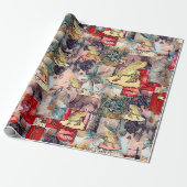 Papier cadeau Assyrian Lamassu (Déroulé)