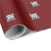 Papier cadeau assyrien (Coin rond)