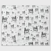 Papier cadeau assyrien (Plat)