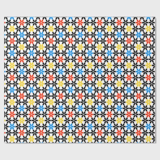Papier Cadeau Asterisky - Rideau de douche (Plat)