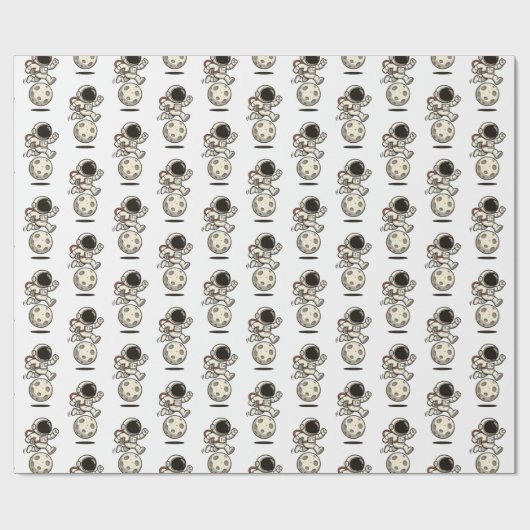 Papier Cadeau Astronaut (Plat)