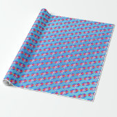 Papier Cadeau Astronaute (Déroulé)