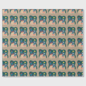 Papier Cadeau Astronaute (Plat)