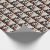 Papier Cadeau Astronaute de Bigfoot (Coin)