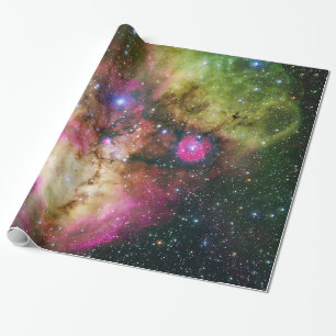 Papier Cadeau Astronomie spatiale écologique de la nébuleuse d