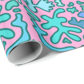 Papier Cadeau asymétrique (Coin rond)