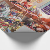 Papier Cadeau Atelier de Santa (Coin)