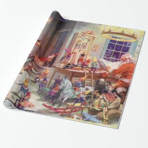 Papier Cadeau Atelier de Santa