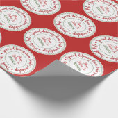 Papier Cadeau Atelier père Noël Noël (Coin)