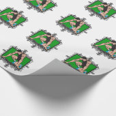 Papier Cadeau Athlétisme agressif (Coin)
