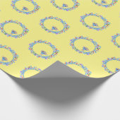 Papier Cadeau Atomes Molécules Particules Paix Atom Motif (Coin)