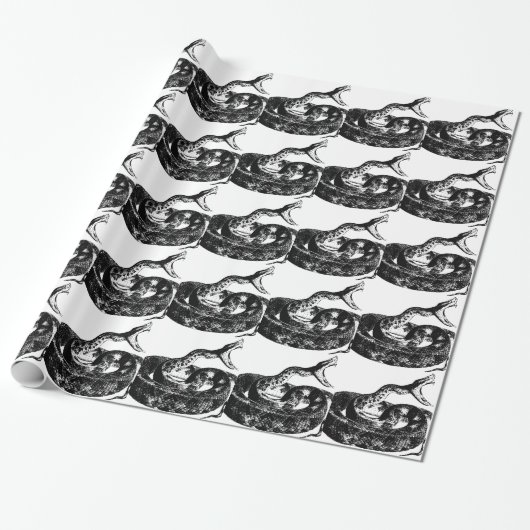 Papier Cadeau Attaque de serpent (Déroulé)