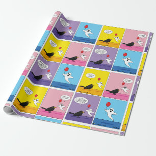 Papier Cadeau Atteindre le but opposé Comic