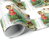 Papier Cadeau Attraper mon coeur (Coin rond)