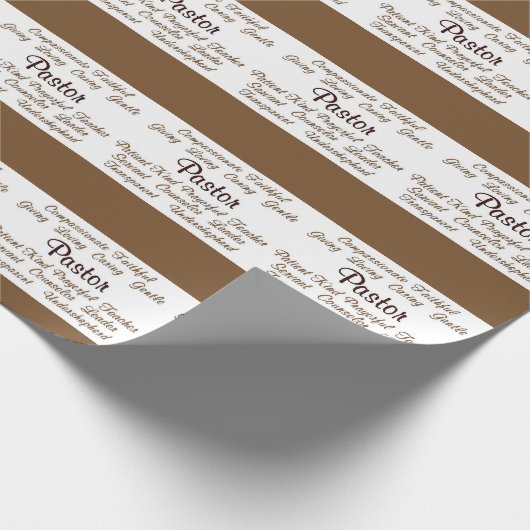 Papier Cadeau Attributs du pasteur (Coin)