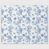 Papier Cadeau Au bord de la mer (Plat)