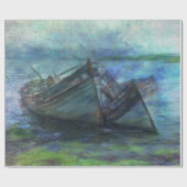 Papier Cadeau Au bord de l'eau (Plat)