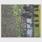 Papier Cadeau Au Lac Atter, Gustav Klimt (Plat)