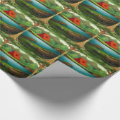 Papier Cadeau Au sol de camping (Coin)