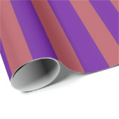 Papier Cadeau Aubergine (Coin rond)