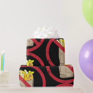 Papier Cadeau Aucun signe Fries