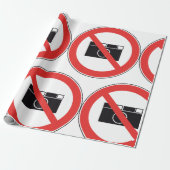 Papier Cadeau Aucun signe photo (Déroulé)