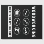 Papier Cadeau Aucune application pour le travail du bois (Plat)