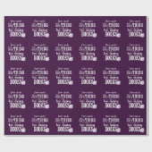 Papier Cadeau Aucune une telle chose comme trop de livres (Plat)