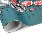 Papier Cadeau Audio haut-parleurs musicaux (Coin rond)