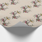 Papier Cadeau Audubon Peint Bunting Bird Wildlife (Coin)
