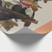 Papier Cadeau Audubon Peinture d'Oiseaux Pic Pilé (Coin)