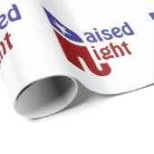 Papier Cadeau Augmenté juste (Coin rond)