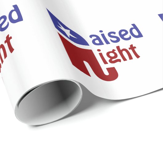 Papier Cadeau Augmenté juste (Coin rond)