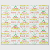 Papier Cadeau Aujourd'hui Moment, Sac fourre-tout Spark Life (Plat)