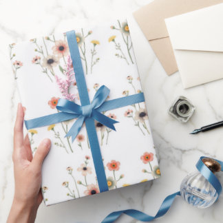 Papier Cadeau Aura florale