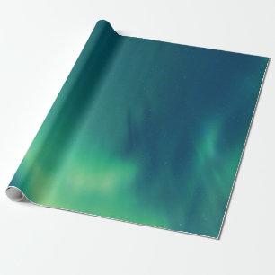 Papier Cadeau Aurora Borealis Northern Lights Alaska Sky