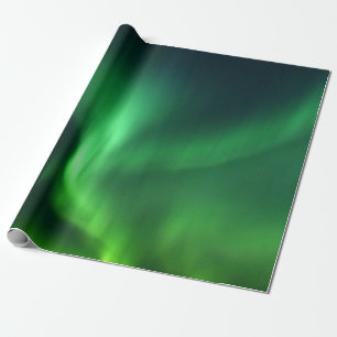 Papier Cadeau Aurora Borealis Northern Lights Alaska Sky