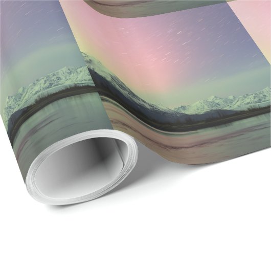 Papier Cadeau Aurora délicate (Coin rond)